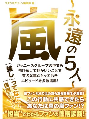 cover image of 嵐　～永遠の5人～